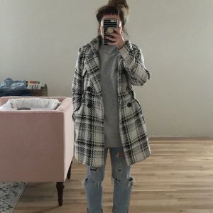 Plaid coat from Belk